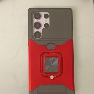 Red and Black Phone Case